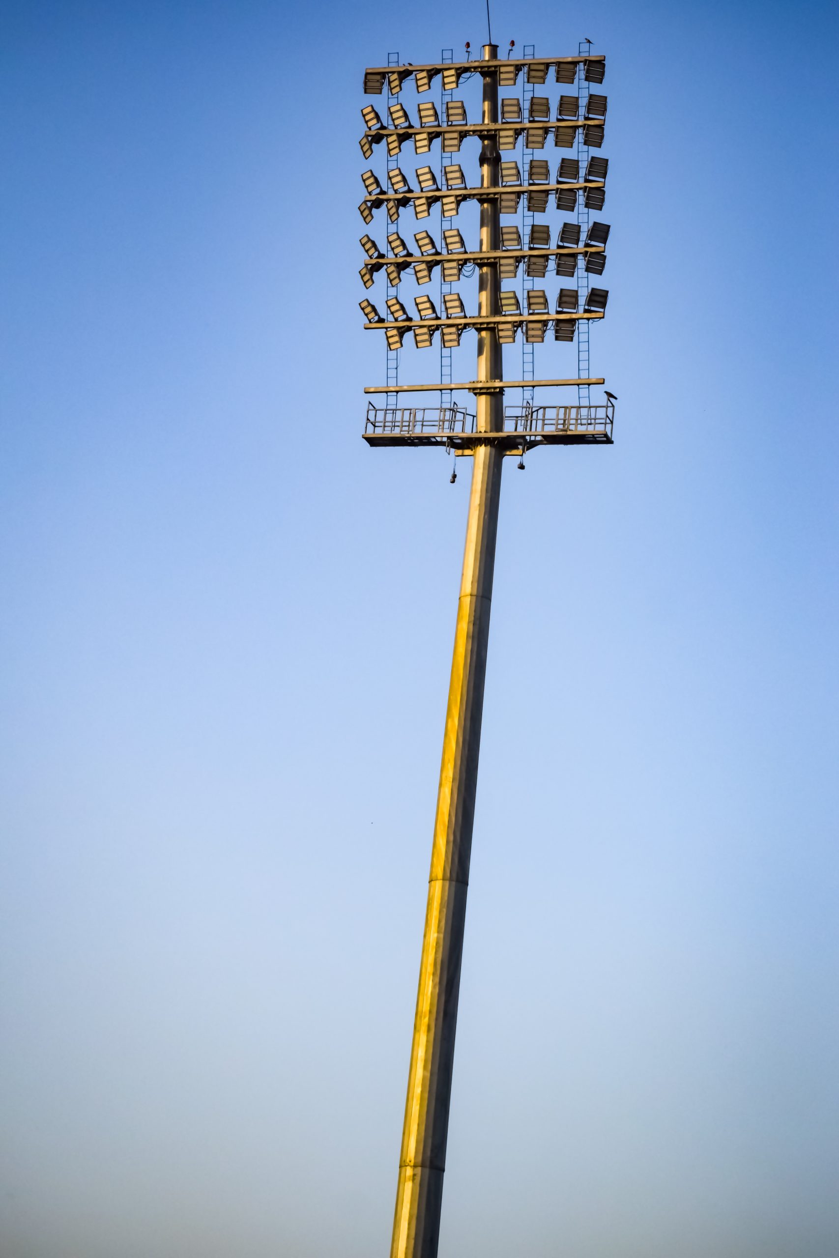 cricket stadium flood lights poles at delhi, india, cricket stadium lights